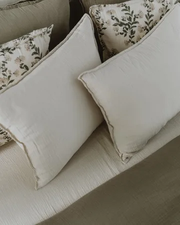 Geranium Muslin dekbedovertrek double - 240x220 cm - Garbo&Friends