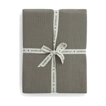 Geranium Muslin hoeslaken - 180x200x30 cm - Garbo&Friends