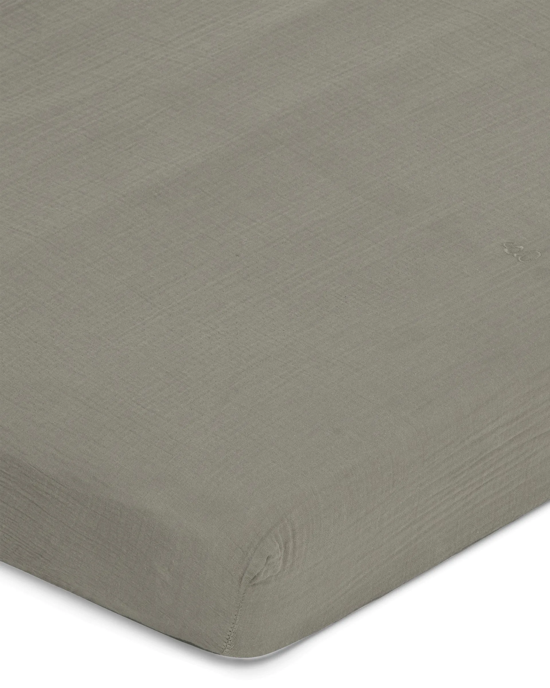 Geranium Muslin hoeslaken, 60x120x20 cm Garbo&Friends