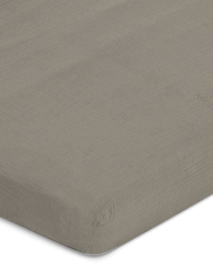 Geranium Muslin hoeslaken, 60x120x20 cm Garbo&Friends
