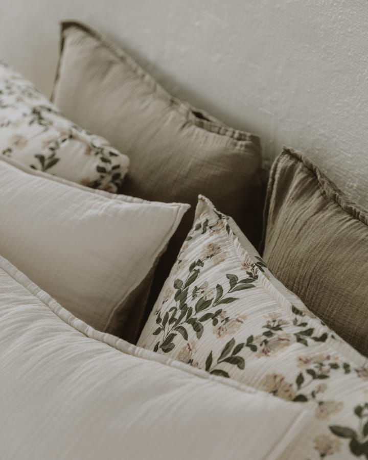 Geranium Muslin kussensloop, 50x70 cm Garbo&Friends