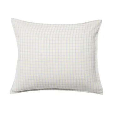 Gingham Sky Blue Muslin kussensloop - Sky 50x70 cm - Garbo&Friends