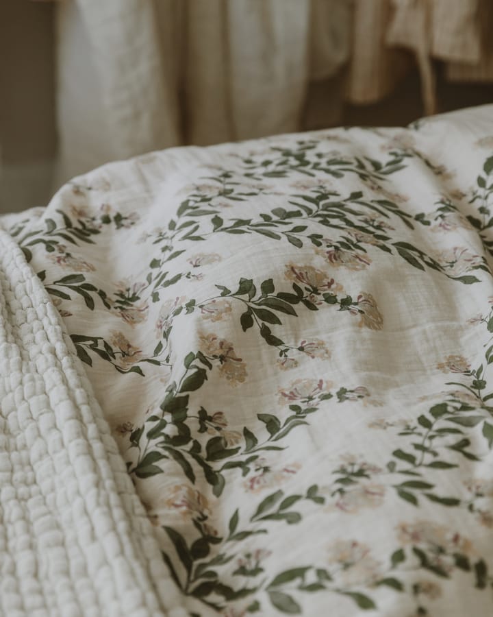 Honeysuckle Muslin beddengoedset, 140x200 cm/50x70 cm Garbo&Friends
