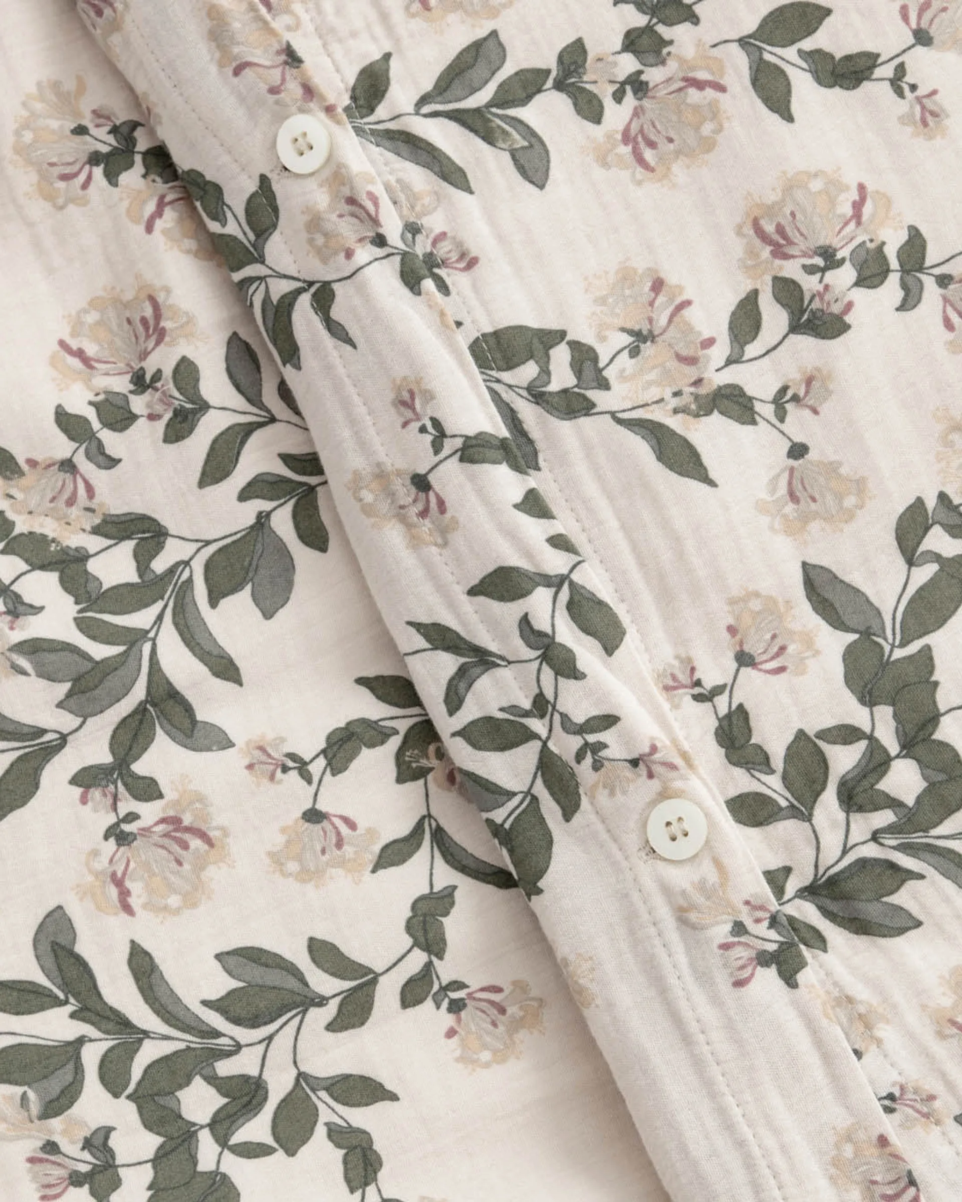 Honeysuckle Muslin beddengoedset baby, 70x100 cm/40x45 cm Garbo&Friends