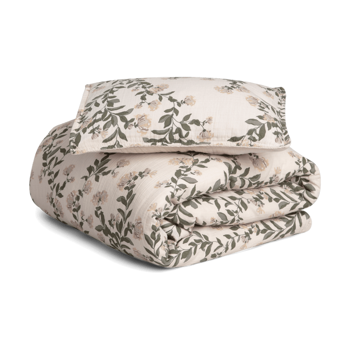 Honeysuckle Muslin beddengoedset junior - 100x130 cm/35x55 cm - Garbo&Friends