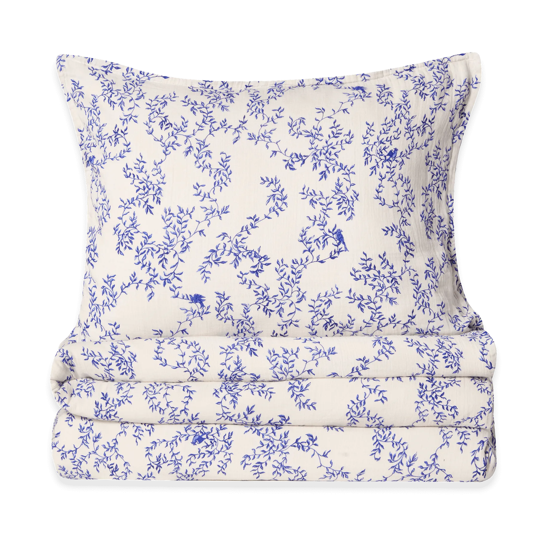 Jardim Muslin beddengoed, 150x210 cm/50x60 cm Garbo&Friends
