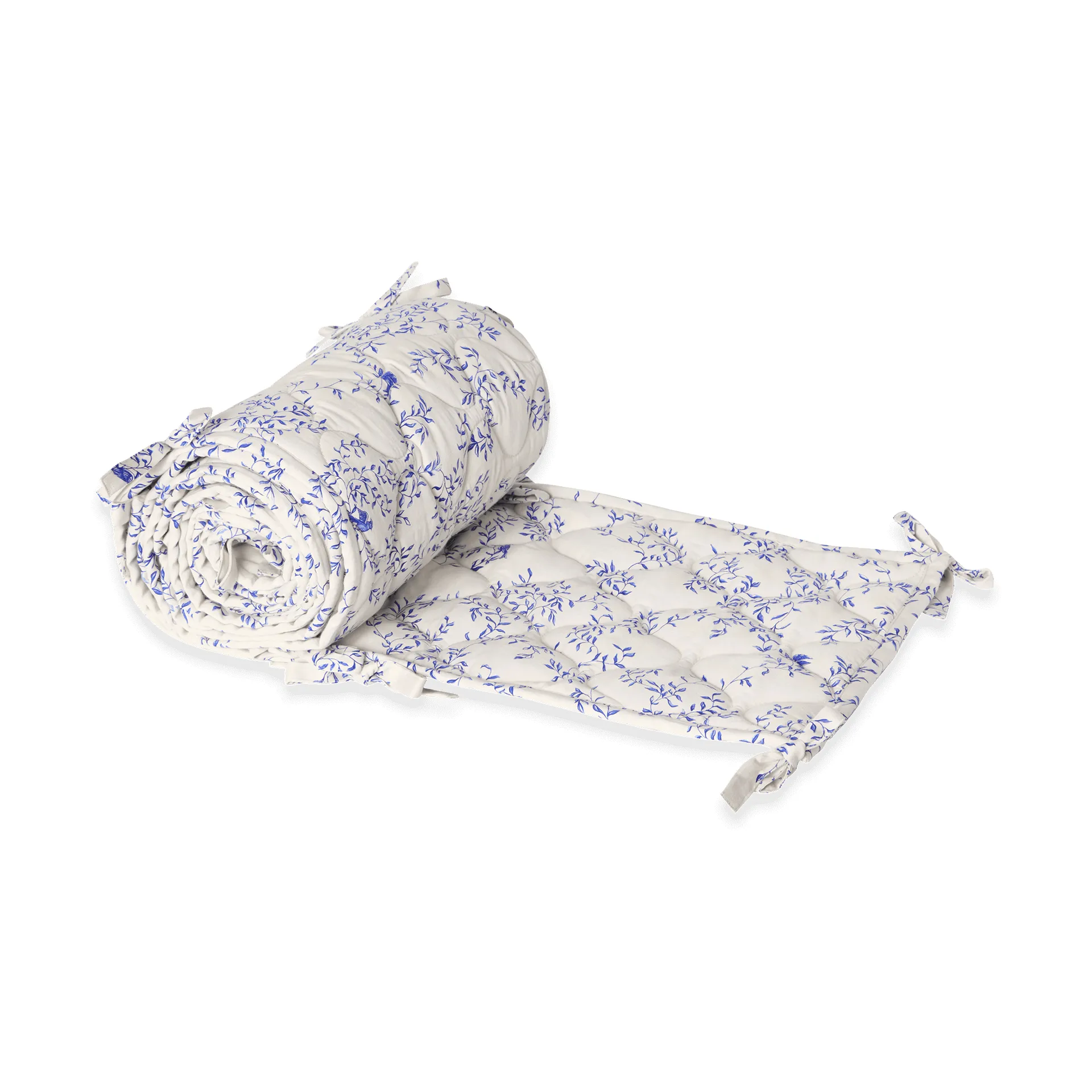 Jardim Satin gewatteerd bedomrander, 30x360 cm Garbo&Friends