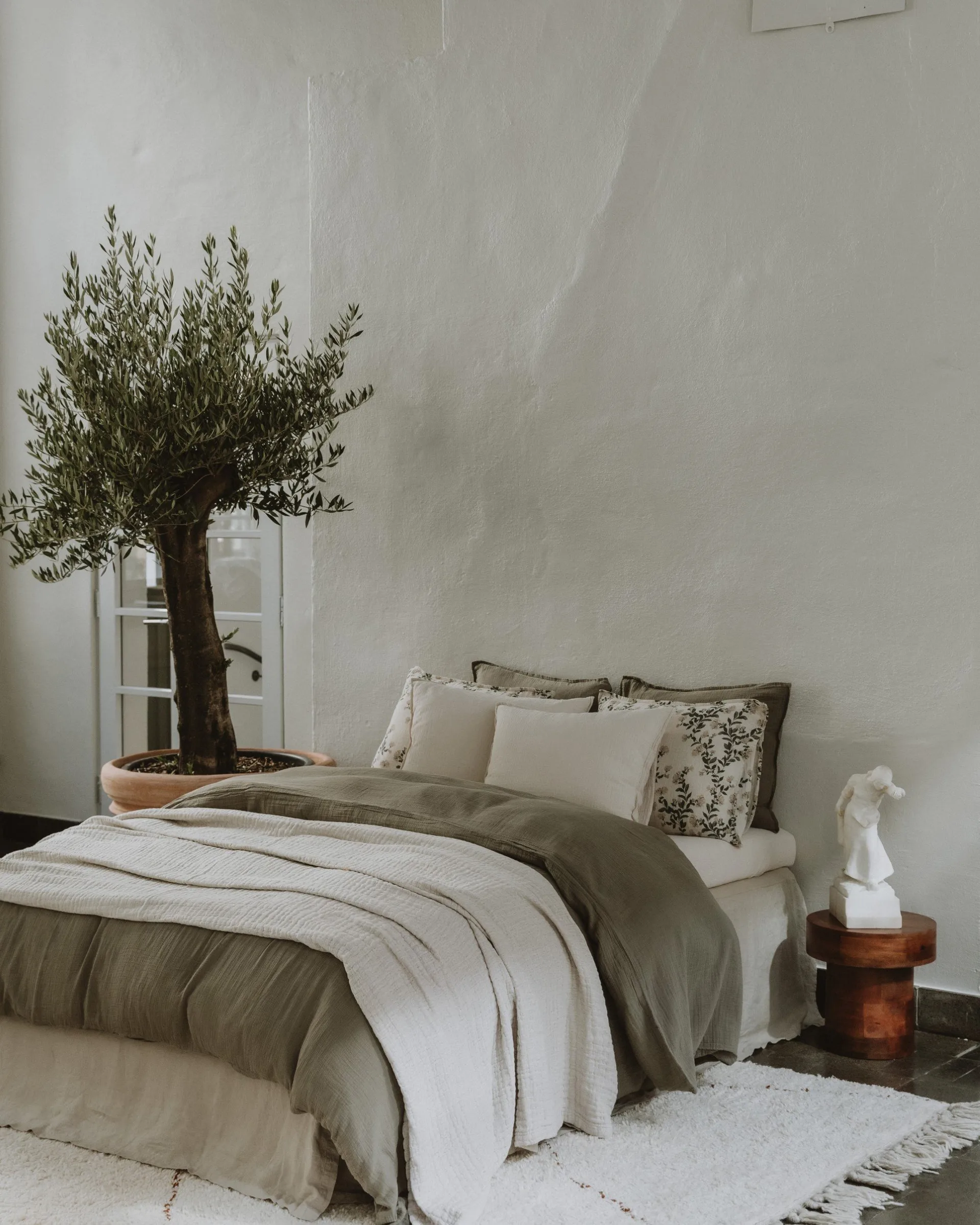 Mellow bedsprei double, Lin, 160x260 cm Garbo&Friends