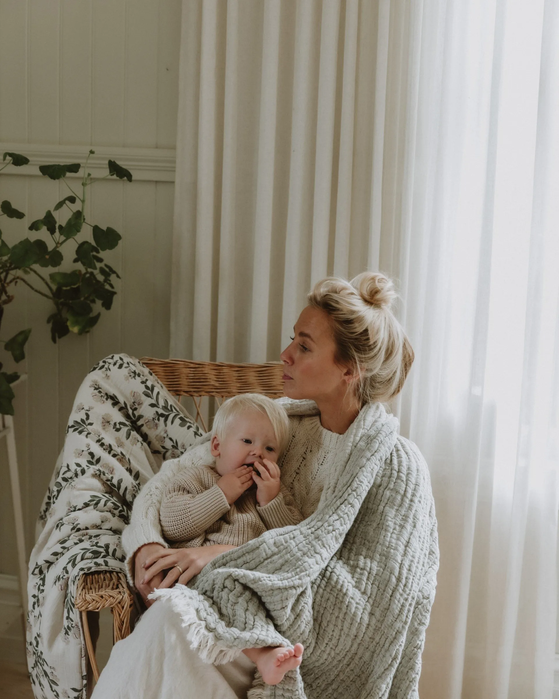 Mellow deken 130x170 cm, Kale Garbo&Friends