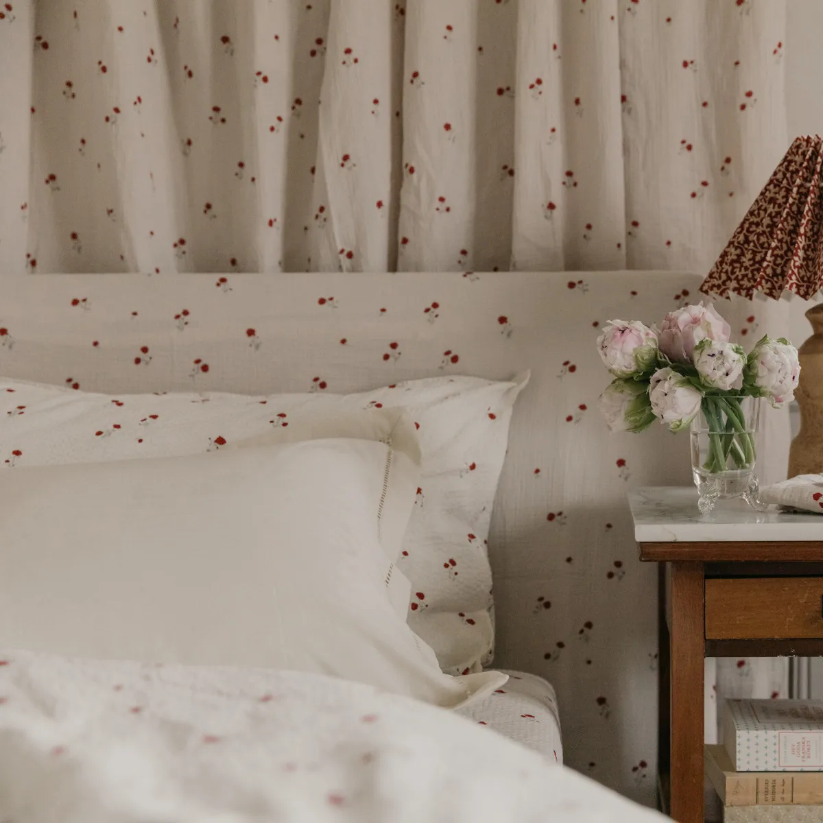 Pearl Ladder Lace dekbedovertrek, 150x210 cm Garbo&Friends