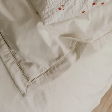 Pearl Ladder Lace dekbedovertrek - 150x210 cm - Garbo&Friends