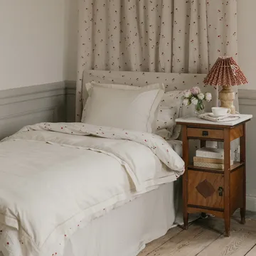 Pearl Ladder Lace dekbedovertrek - 150x210 cm - Garbo&Friends