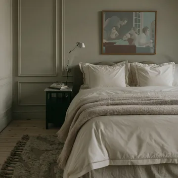 Pearl Ladder Lace dekbedovertrek dubbel - 240x220 cm - Garbo&Friends