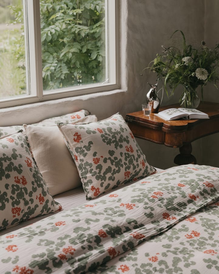 Pelargonium Muslin kussensloop, 50x70 cm Garbo&Friends