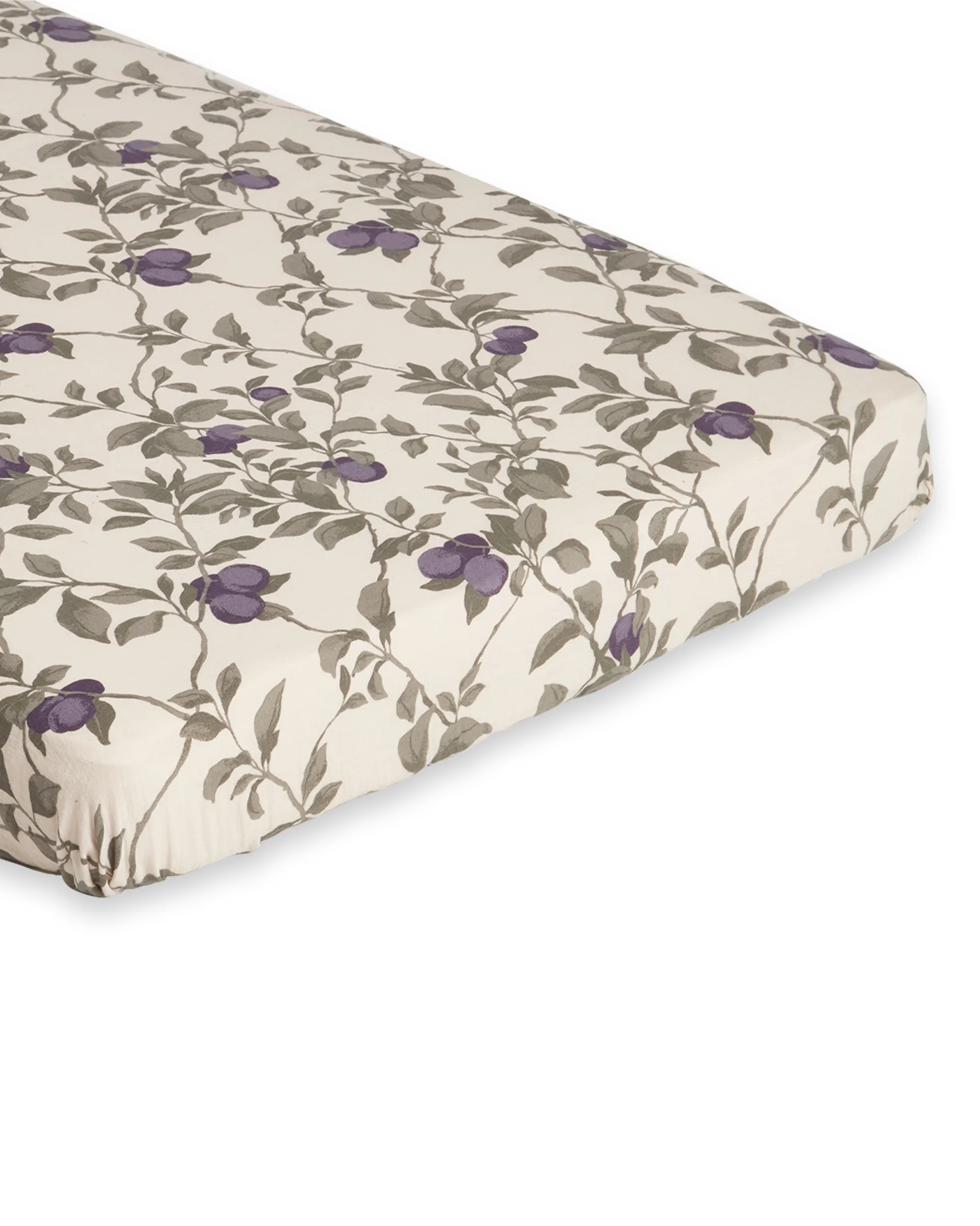 Plum Muslin hoeslaken, 140x200x30 cm Garbo&Friends