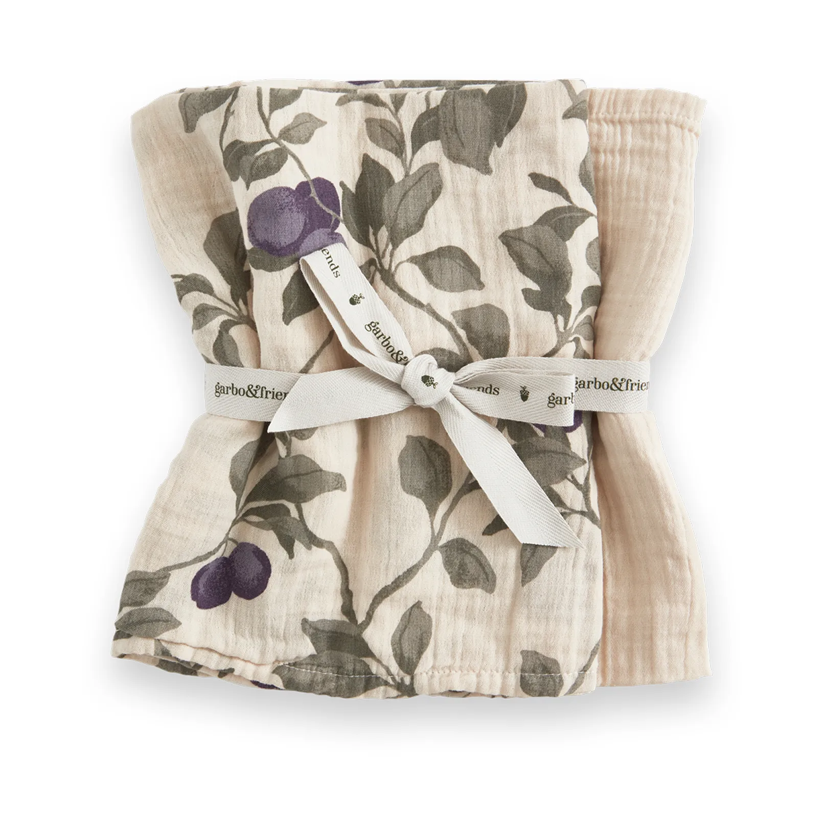 Plum Muslin hydrofiele doek klein 2-delig, 60x60 cm Garbo&Friends