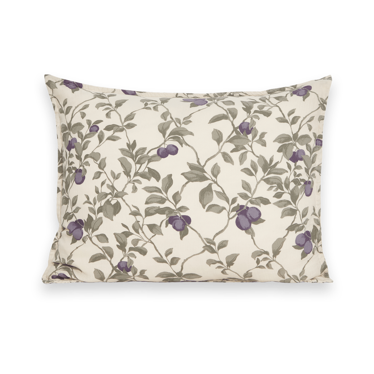 Garbo&Friends Plum Muslin kussensloop 50x60 cm | Scandinavisch Interieur | Kussenslopen | Beige