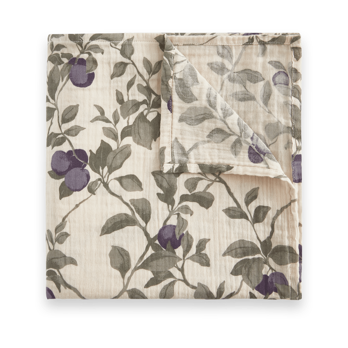 Garbo&Friends Plum Muslin swaddle hydrofiele doek 110x110 cm