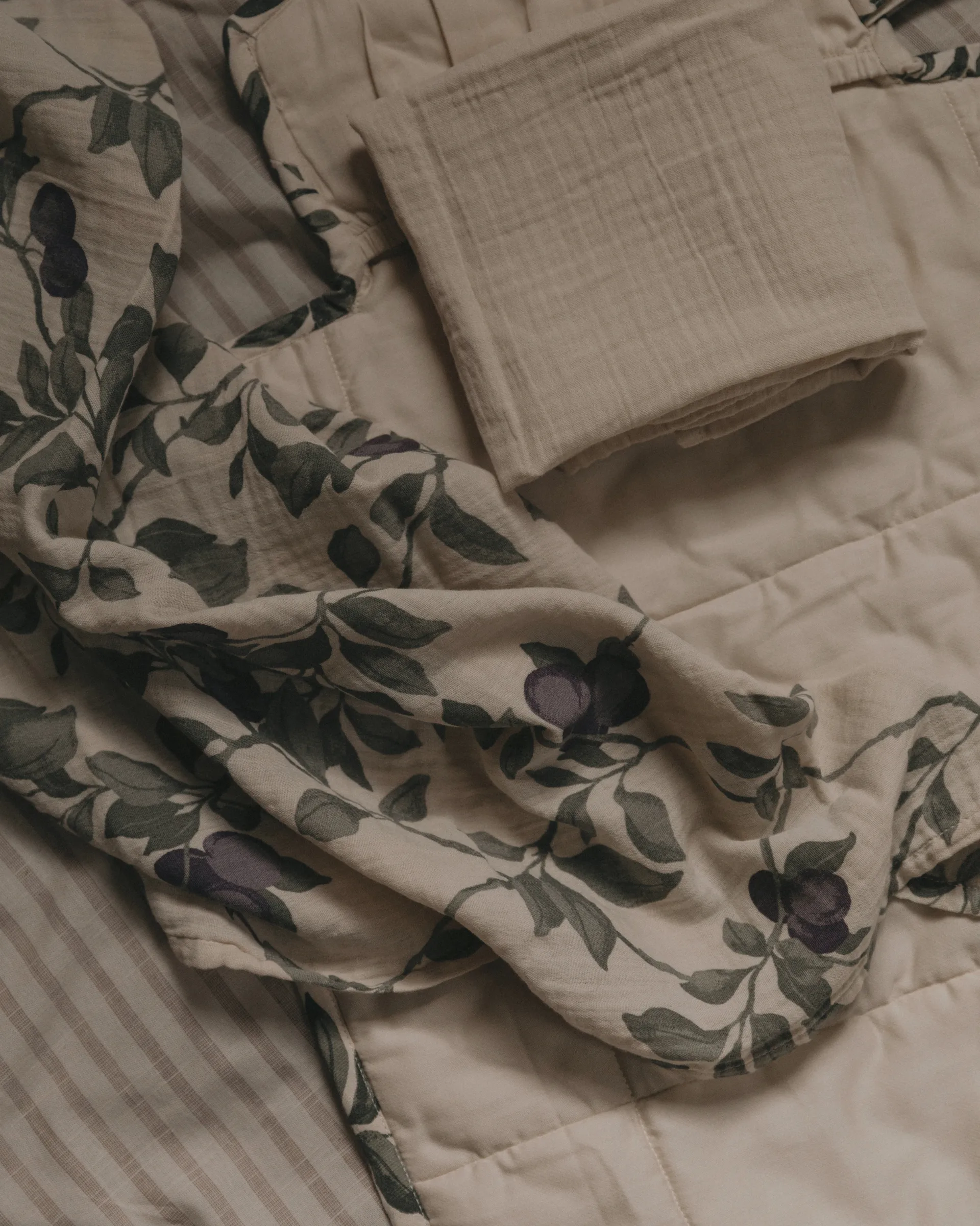 Plum Muslin swaddle hydrofiele doek, 110x110 cm Garbo&Friends