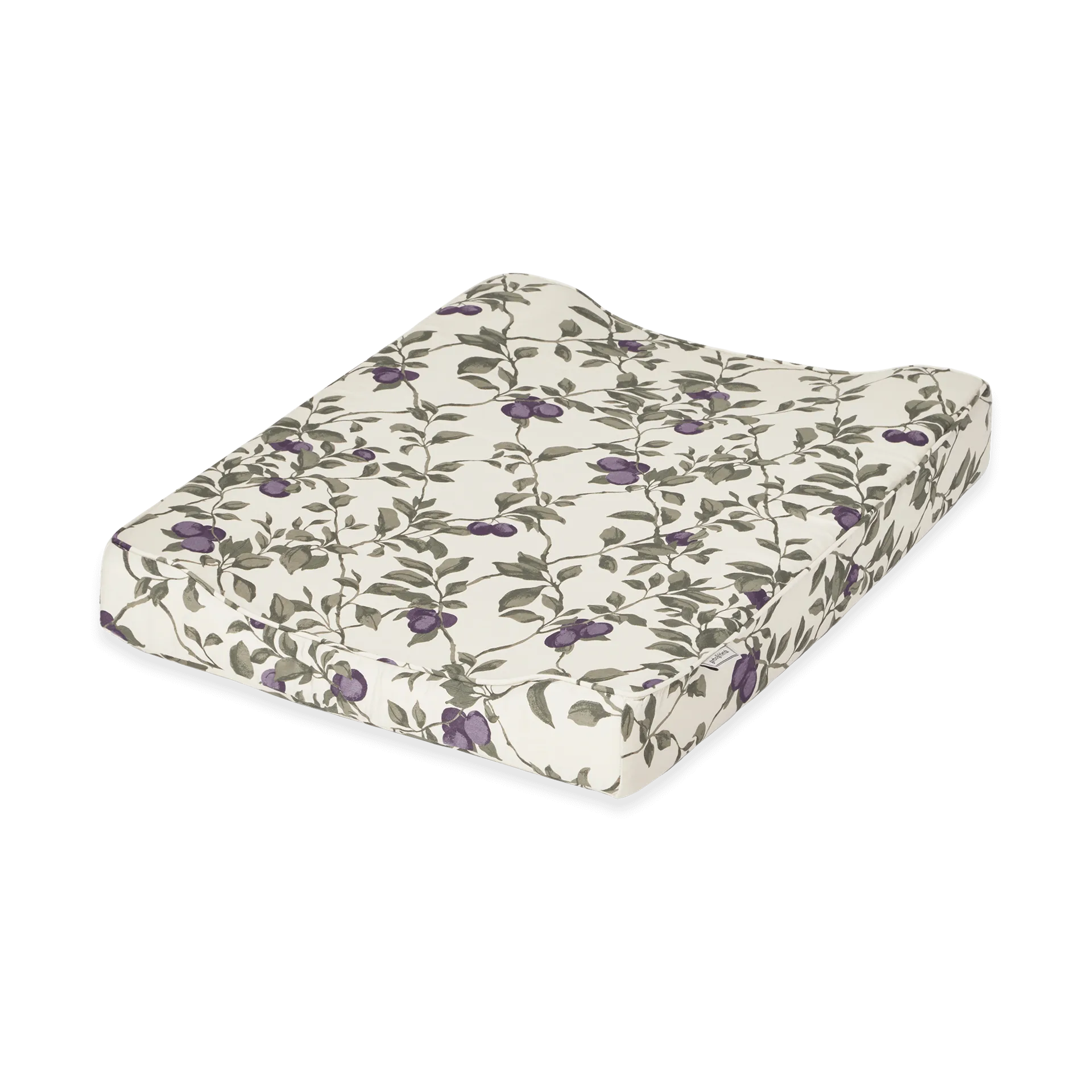 Plum satin verschoningskussen, 50x65x9 cm Garbo&Friends