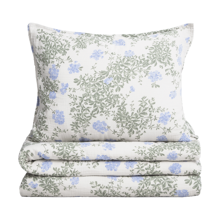 Plumbago Muslin beddengoedset - 140x200 cm/50x70 cm - Garbo&Friends