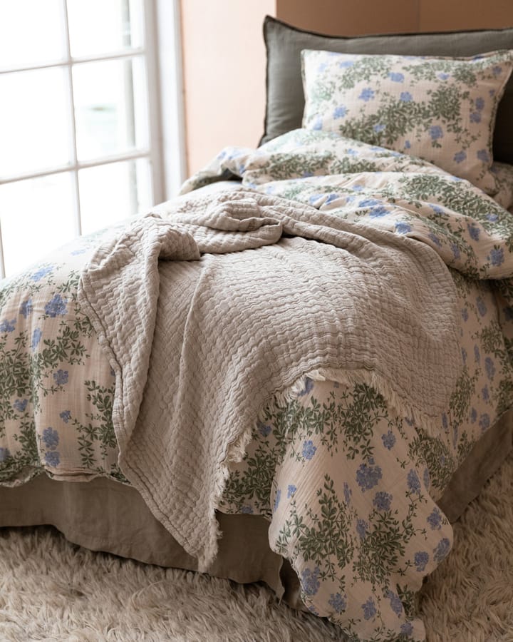 Plumbago Muslin beddengoedset, 140x200 cm/50x70 cm Garbo&Friends