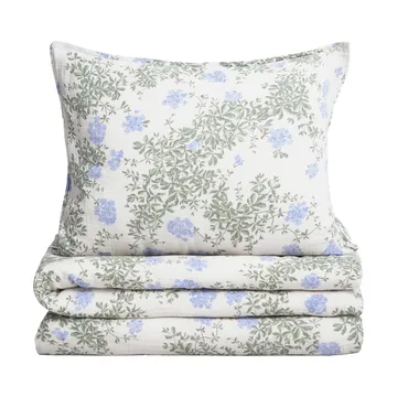Plumbago Muslin beddengoedset - 150x210 cm/50x60 cm - Garbo&Friends