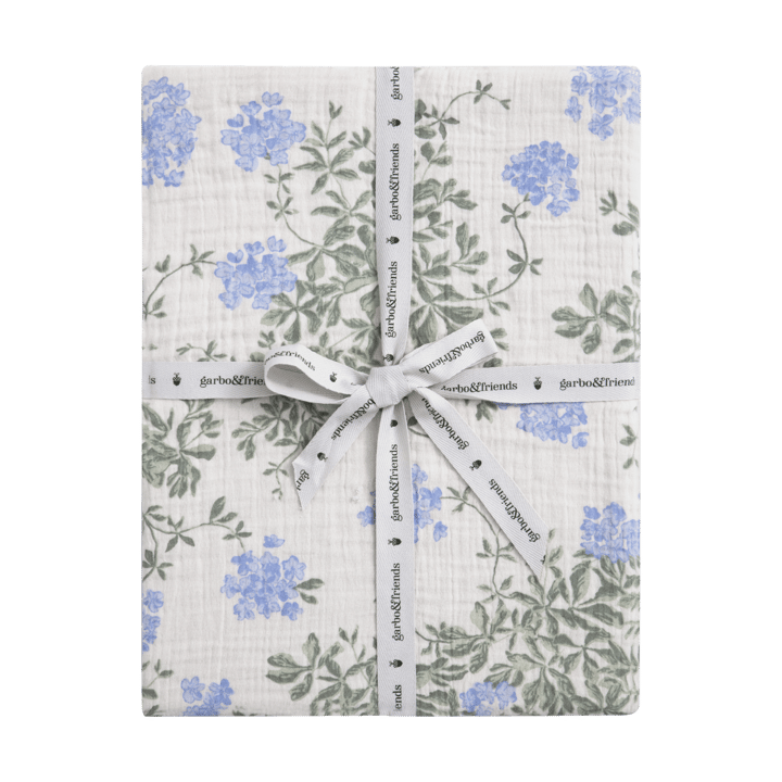 Plumbago Muslin hoeslaken - 140x200x30 cm - Garbo&Friends