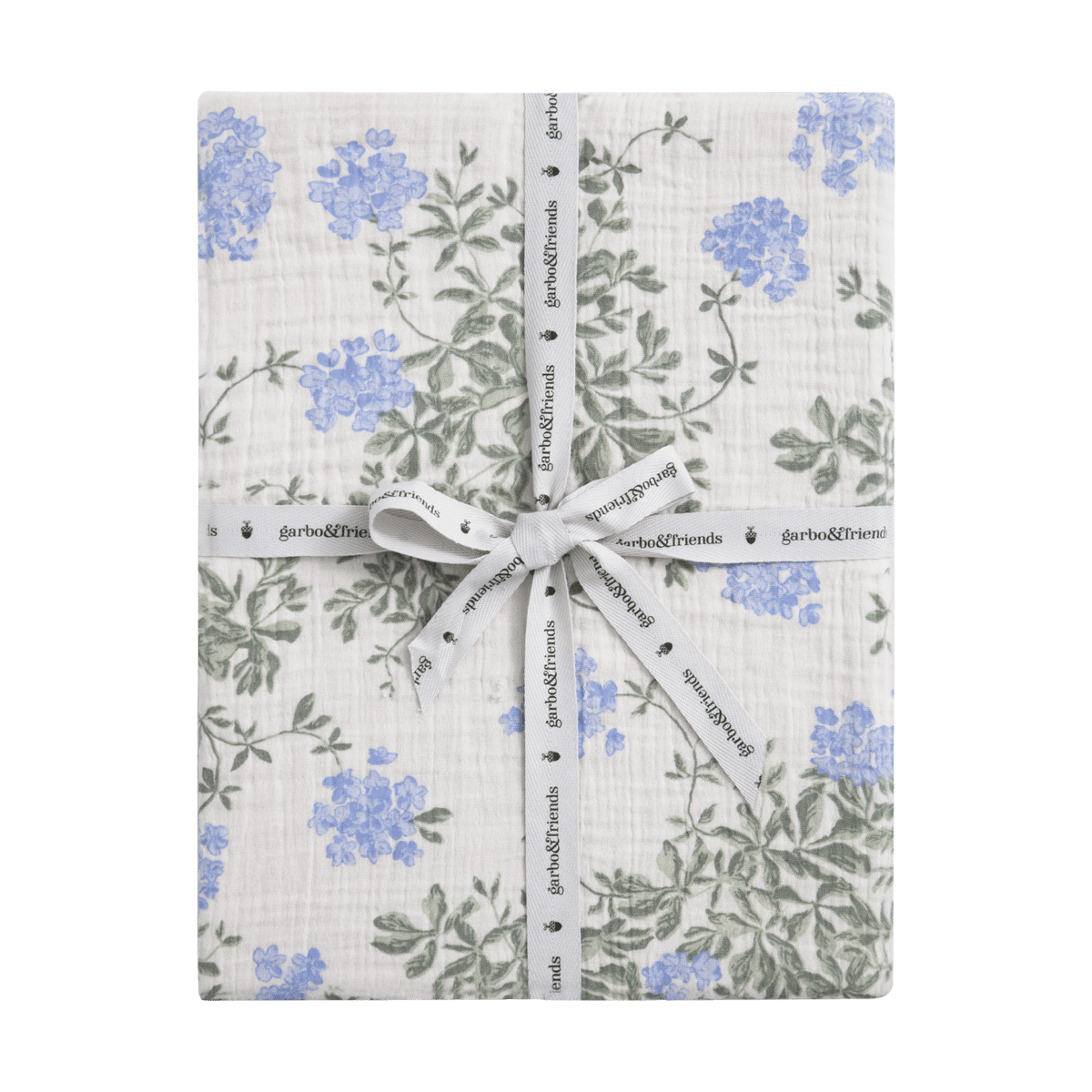 Garbo&Friends Plumbago Muslin hoeslaken 180x200x30 cm