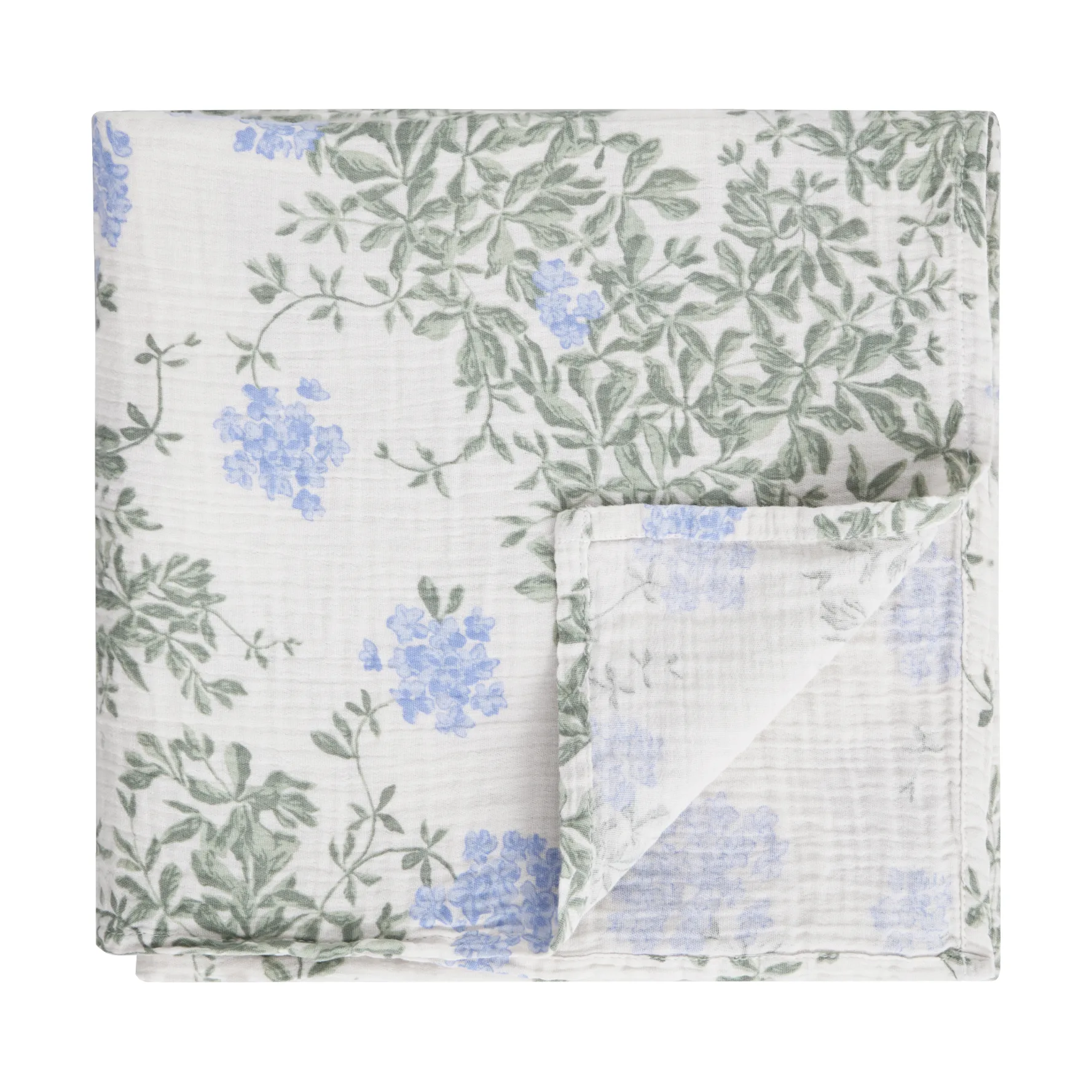 Plumbago Muslin Swaddle deken, 110x110 cm Garbo&Friends