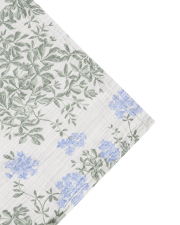 Plumbago Muslin Swaddle deken - 110x110 cm - Garbo&Friends