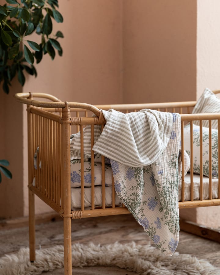 Plumbago Muslin Swaddle deken, 110x110 cm Garbo&Friends