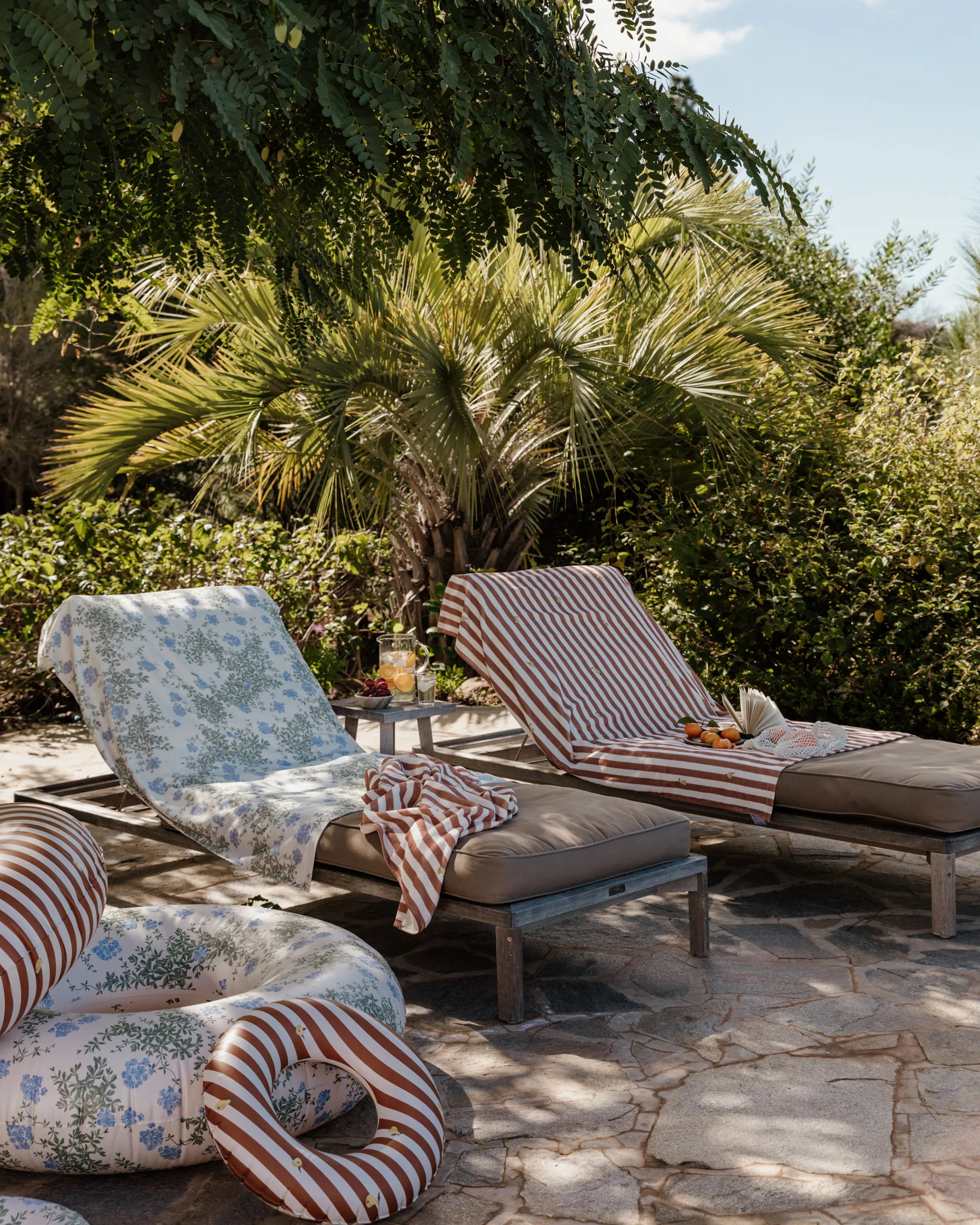 Plumbago Terry badhanddoek, 100x150 cm Garbo&Friends