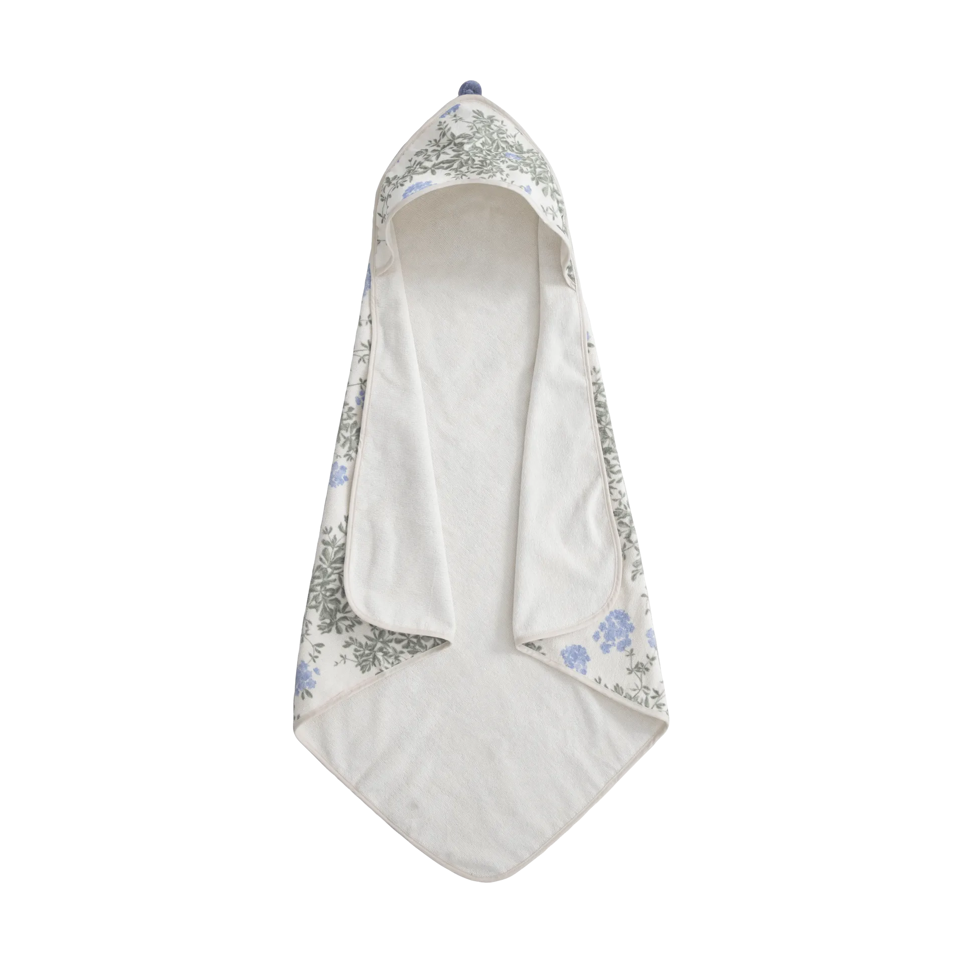 Plumbago Terry badhanddoek met capuchon, 80x80 cm Garbo&Friends