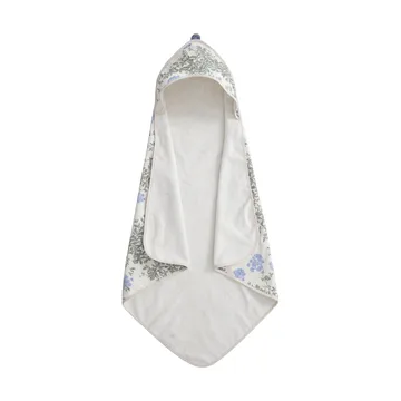 Plumbago Terry badhanddoek met capuchon - 80x80 cm - Garbo&Friends