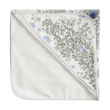 Plumbago Terry badhanddoek met capuchon - 80x80 cm - Garbo&Friends