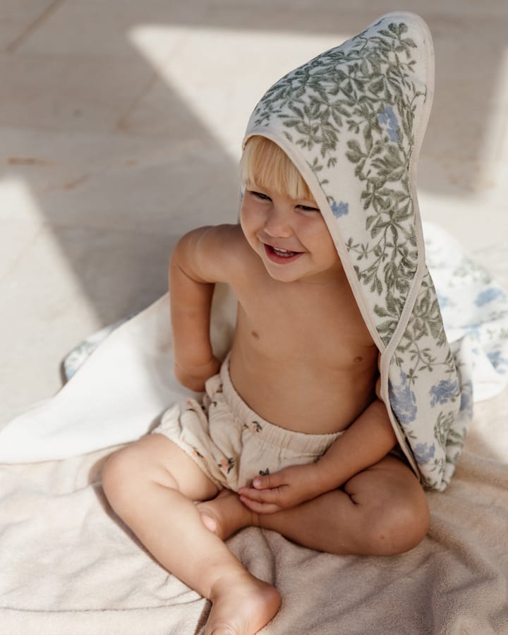 Plumbago Terry badhanddoek met capuchon, 80x80 cm Garbo&Friends