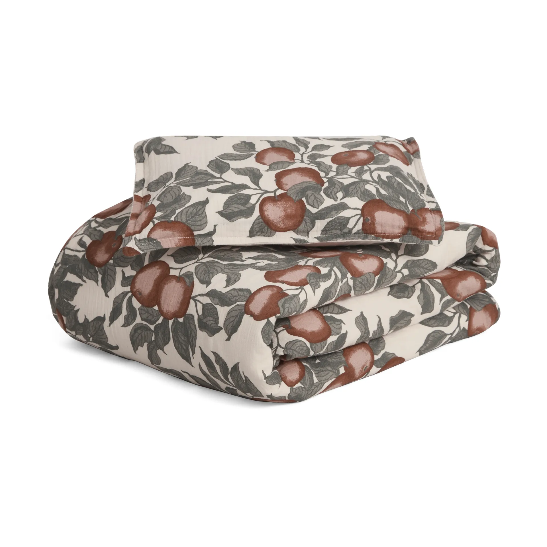 Pomme Muslin beddengoedset baby, 70x100 cm/40x45 cm Garbo&Friends