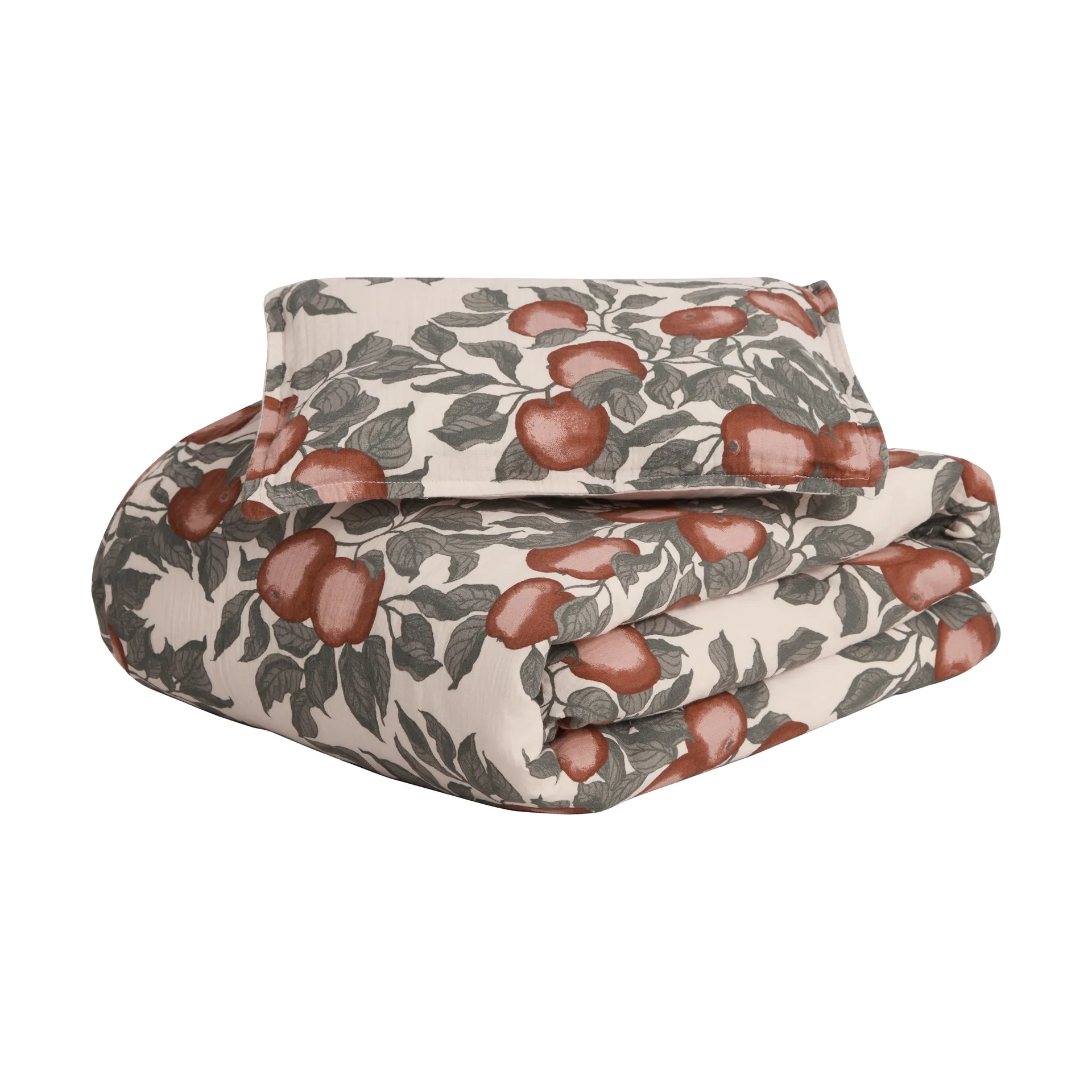 Pomme Muslin beddengoedset baby, 70x100 cm/40x45 cm Garbo&Friends