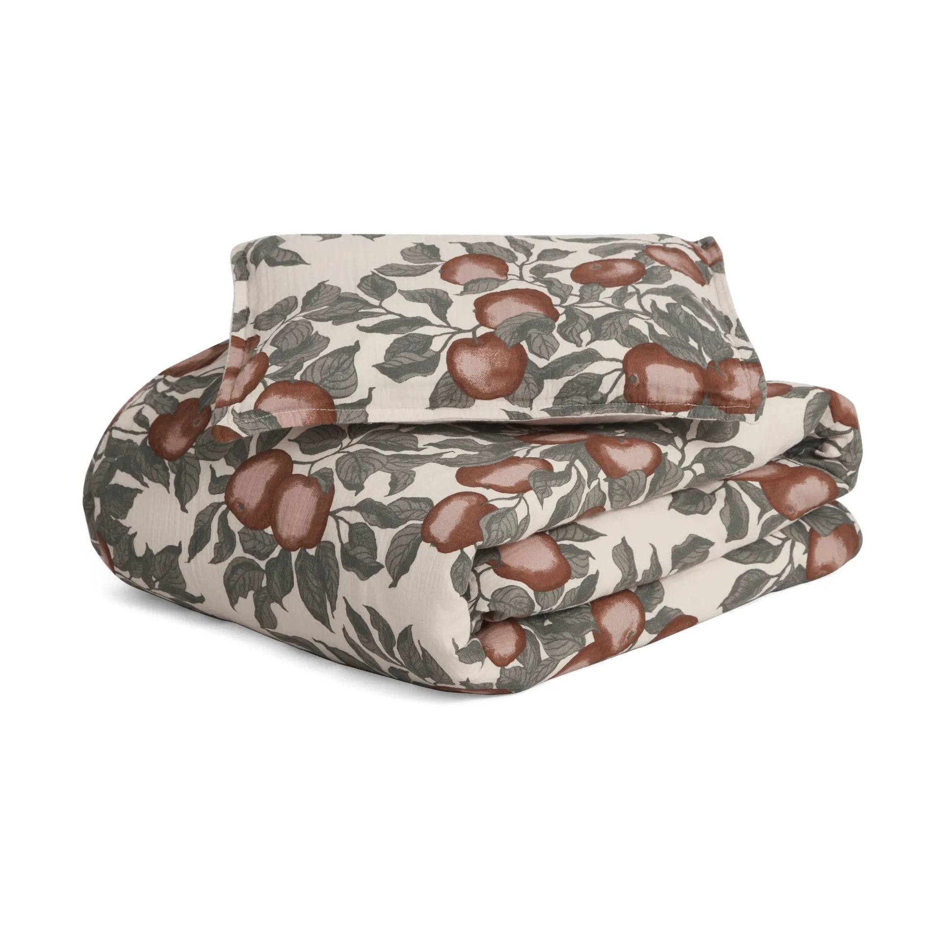 Pomme Muslin beddengoedset baby, 70x80 cm/28x35 cm Garbo&Friends