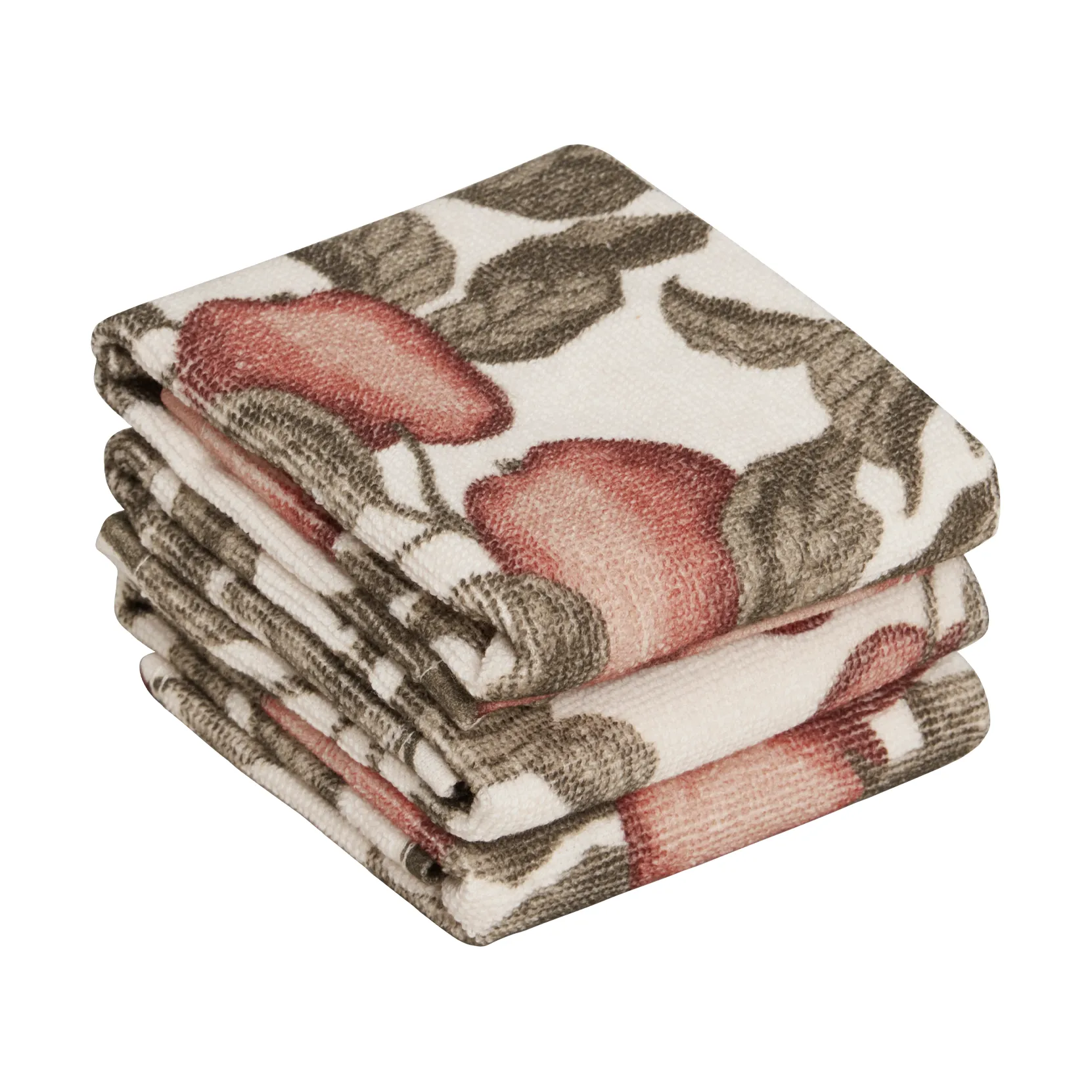 Pomme Terry washandje 3-pack, 30x30 cm Garbo&Friends