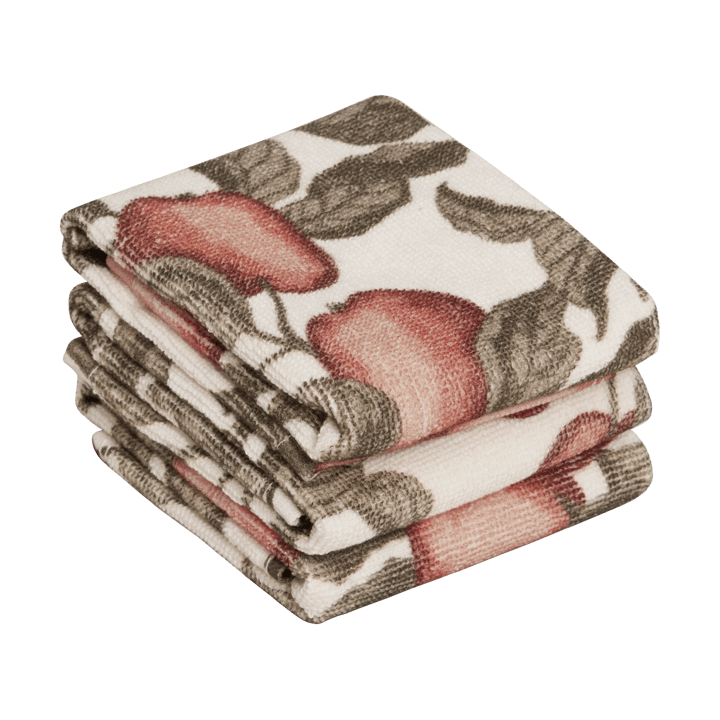 Pomme Terry washandje 3-pack, 30x30 cm Garbo&Friends