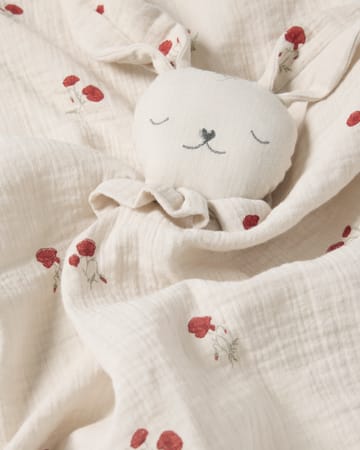 Poppy Muslin troostdoekje - 48x48 cm - Garbo&Friends