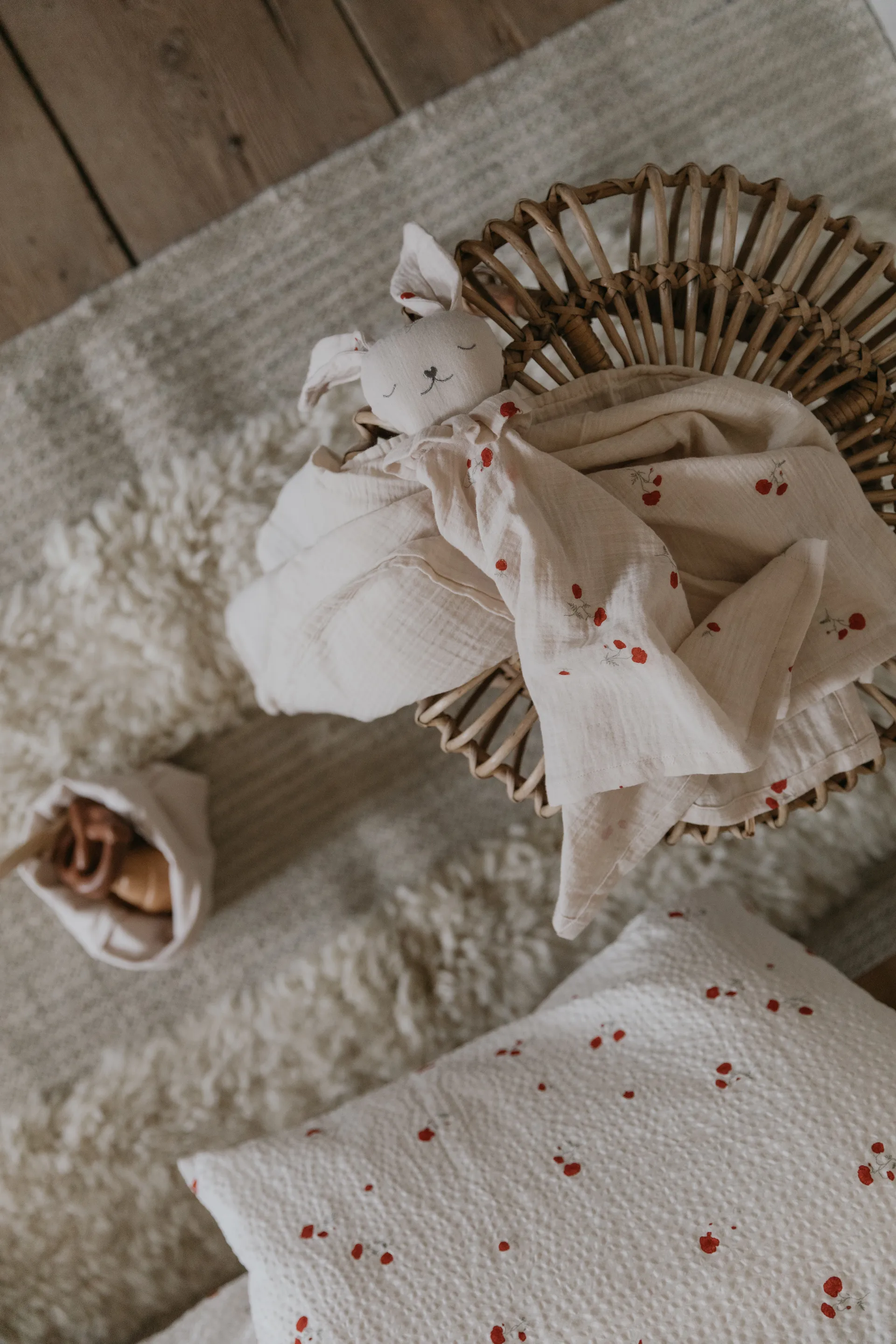 Poppy Muslin troostdoekje, 48x48 cm Garbo&Friends