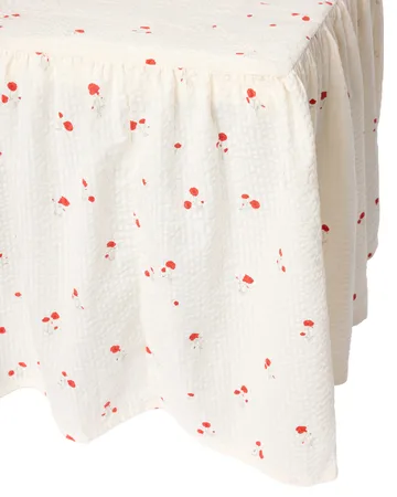Poppy Seersucker bedrok - 90x200x45 cm - Garbo&Friends