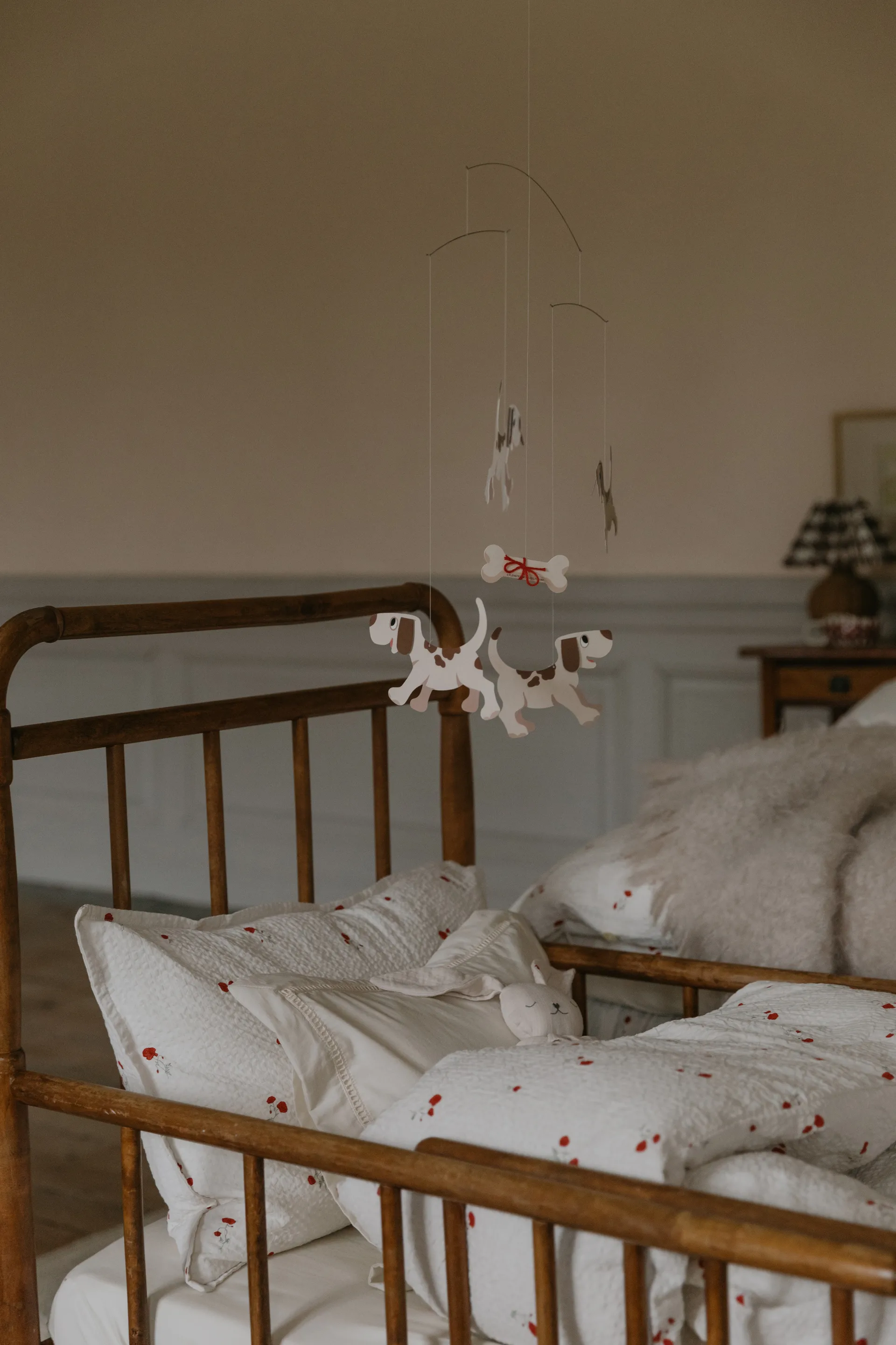 Poppy Seersucker bedset baby, 70x80 cm/28x35 cm Garbo&Friends