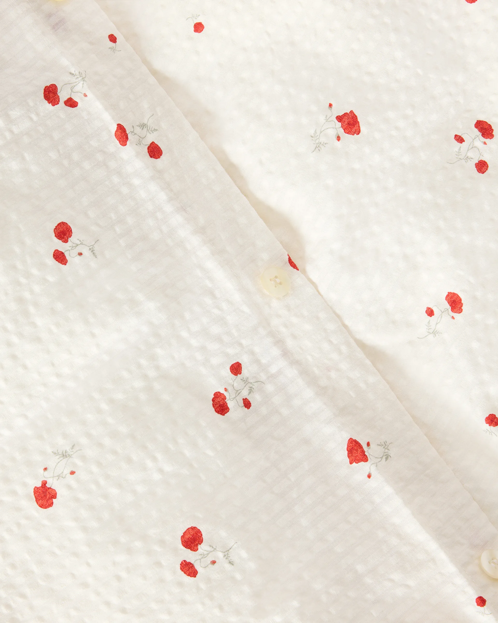 Poppy Seersucker dekbedovertrek, 150x210 cm Garbo&Friends