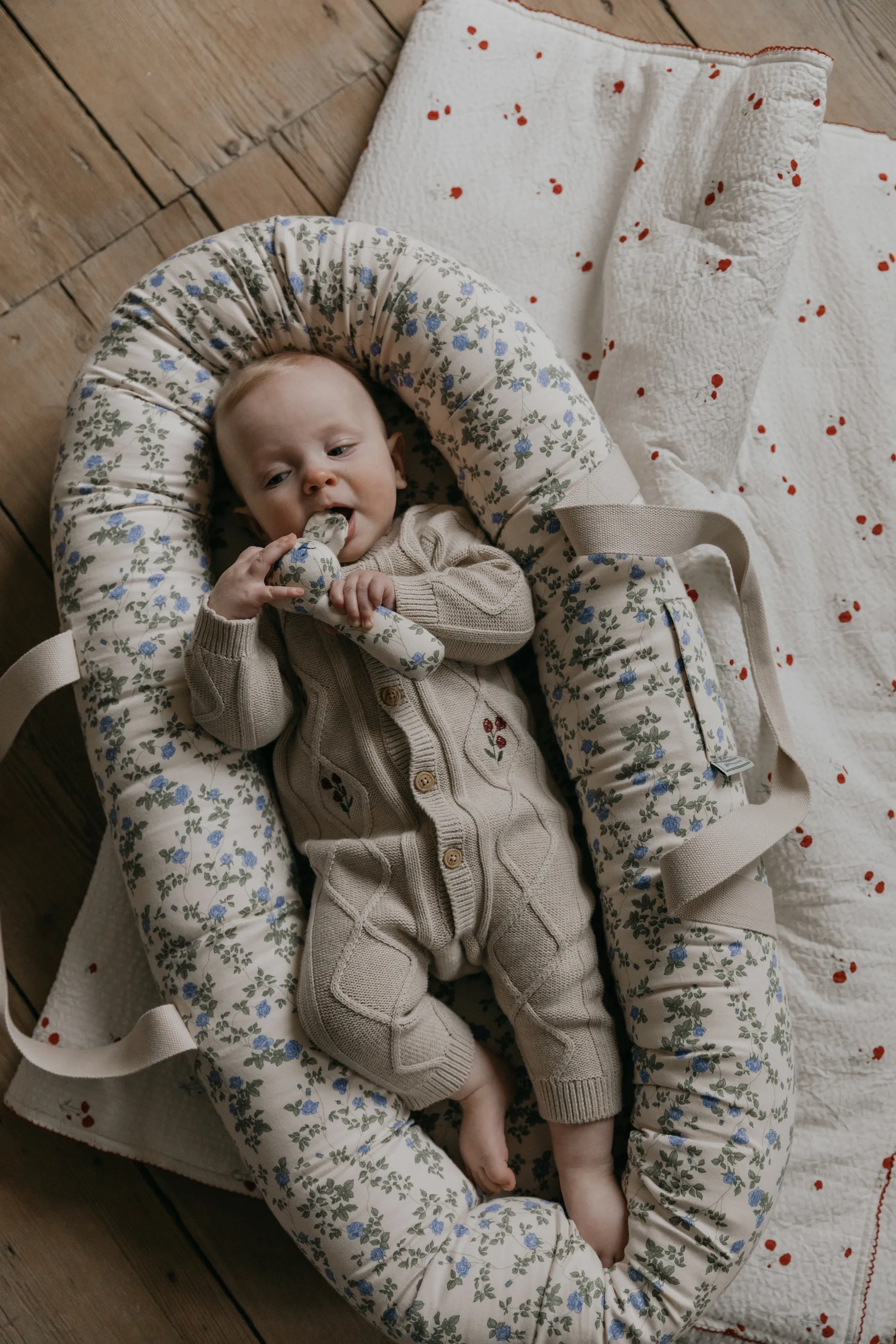 Poppy Seersucker gewatteerde deken, 100x140 cm Garbo&Friends