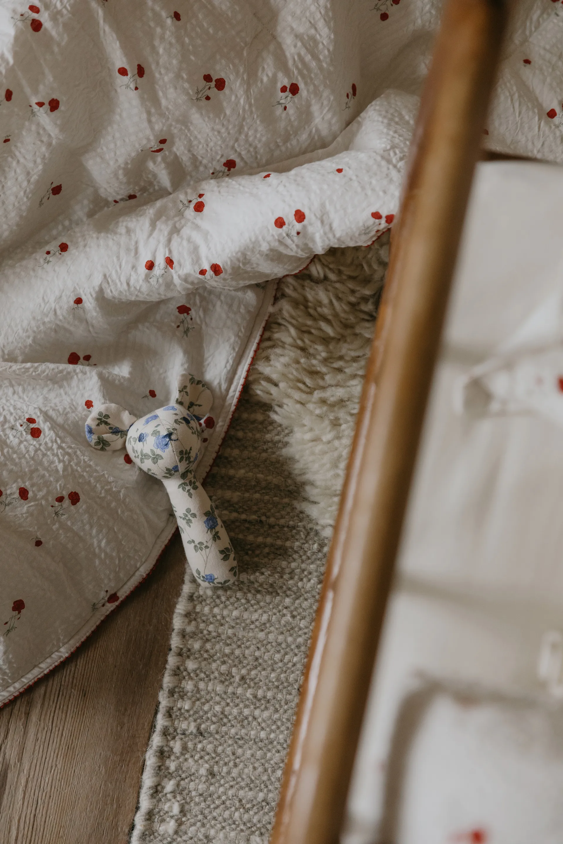 Poppy Seersucker gewatteerde deken, 100x140 cm Garbo&Friends