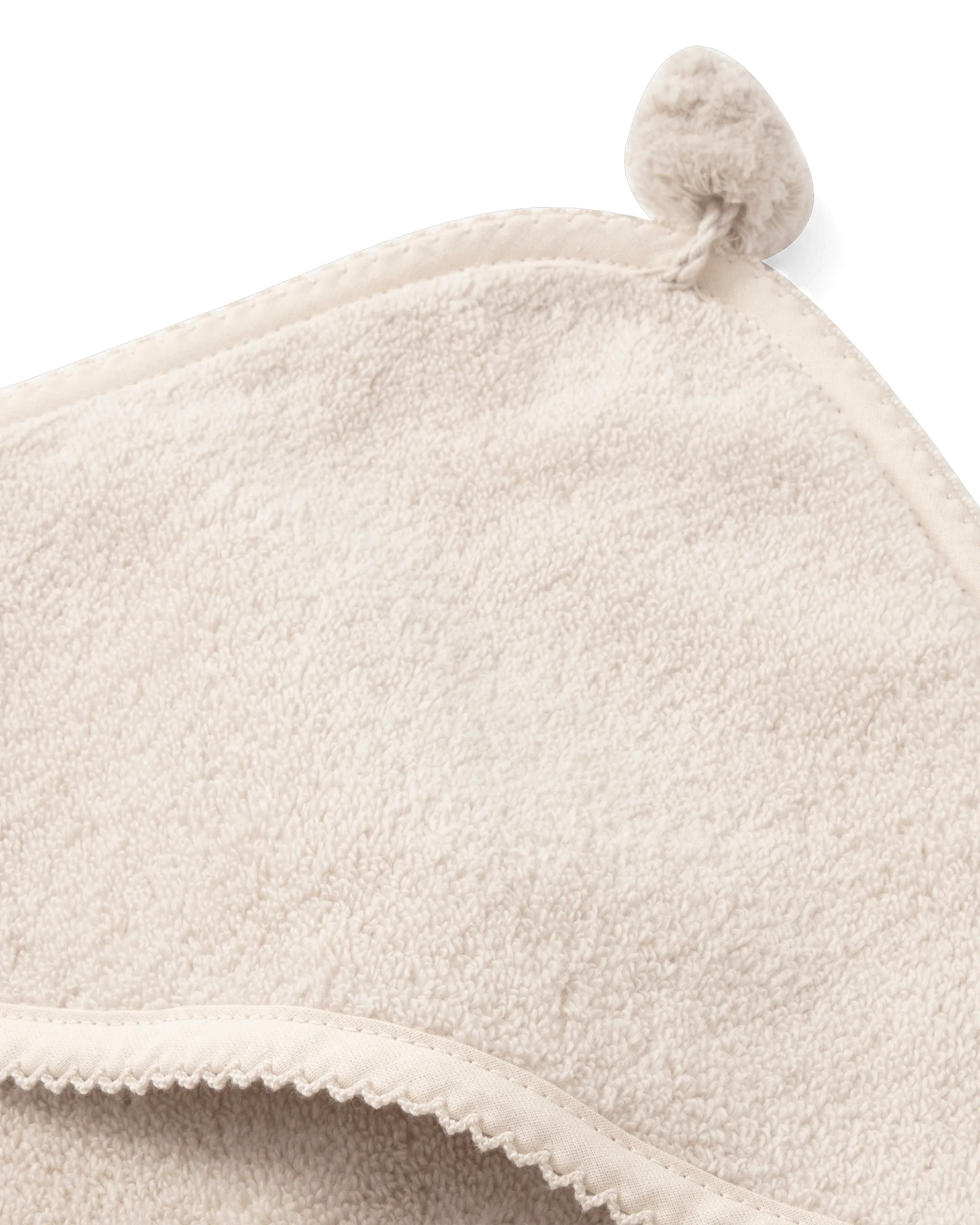 Sand Terry badhanddoek met capuchon, 80x80 cm Garbo&Friends